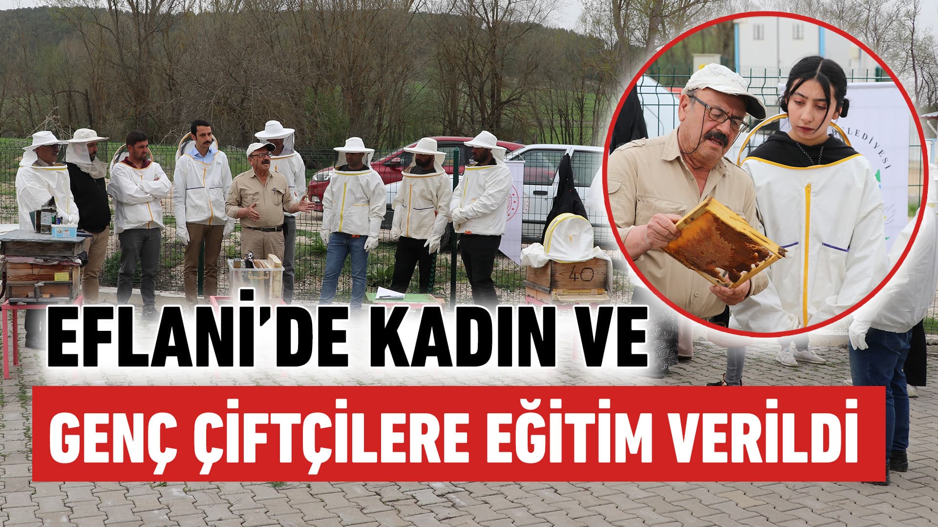 Karabük'te kadınlar ve genç çiftçiler arıcılığa teşvik ediliyor