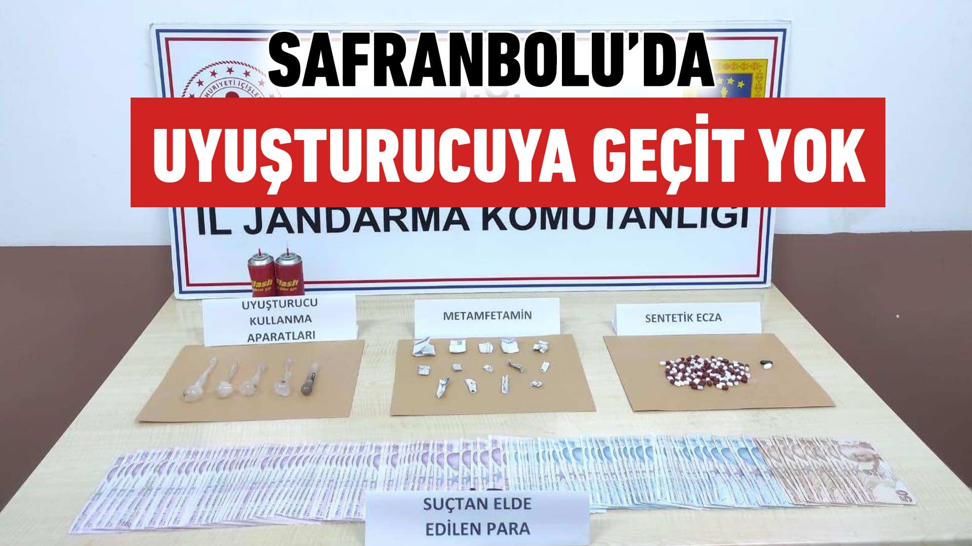 Safranbolu'da Uyuşturucu Operasyonunda 2 Şüpheli Yakalandı