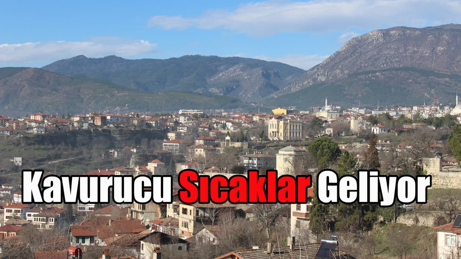 Türkiye'yi yine kavurucu bir yaz bekliyor