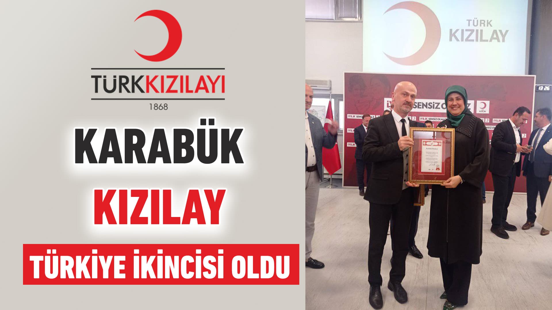 Karabük Kızılay Türkiye İkincisi Oldu