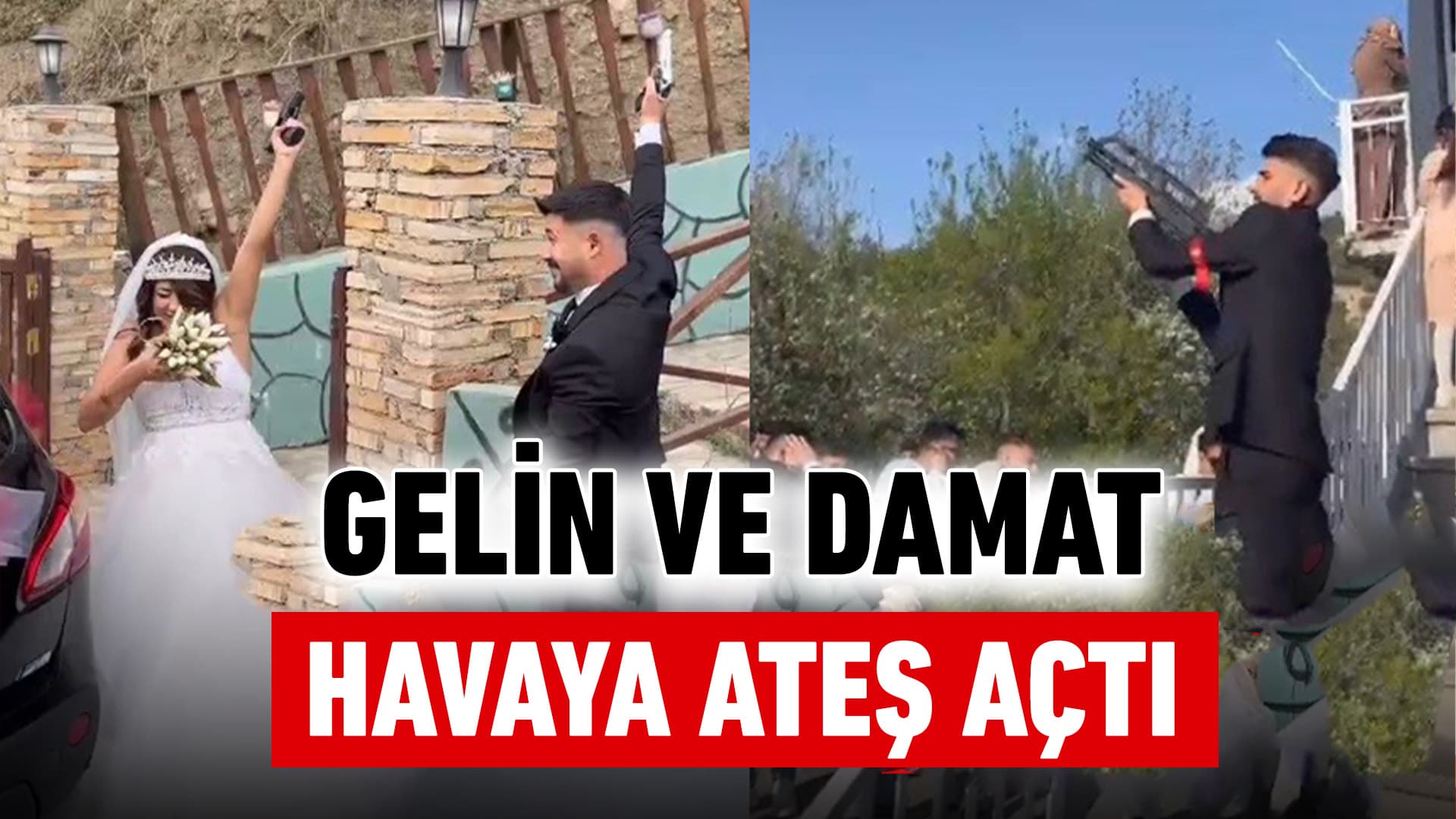 Karabük'te Düğünde Silahla Ateş Edildi