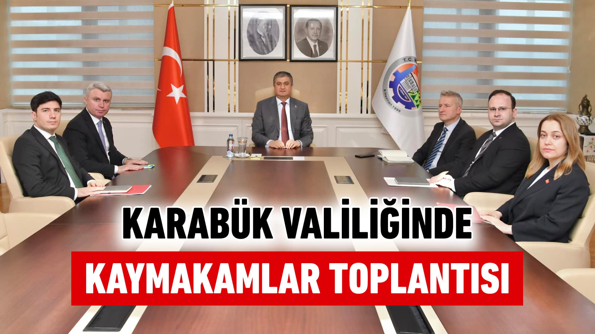 Karabük'te Kaymakamlar Toplantısı Yapıldı