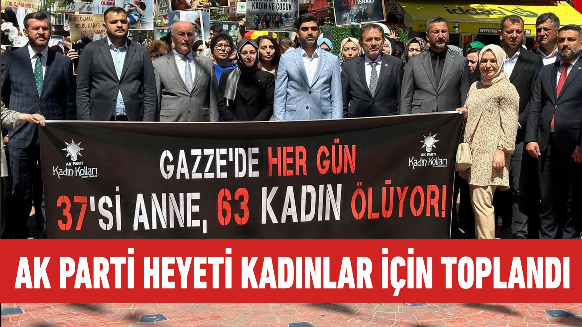 AK Partililer Anneler için toplandılar