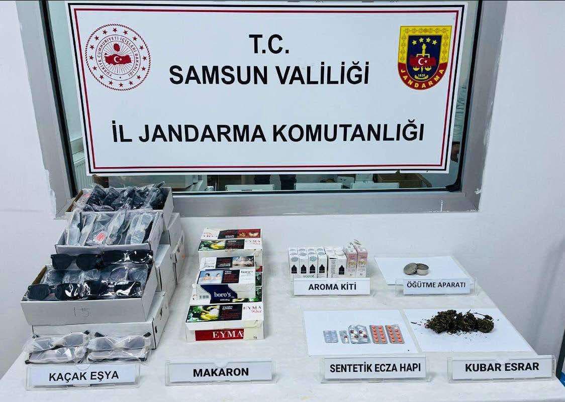 Samsun'da uyuşturucu operasyonunda 1 zanlı yakalandı