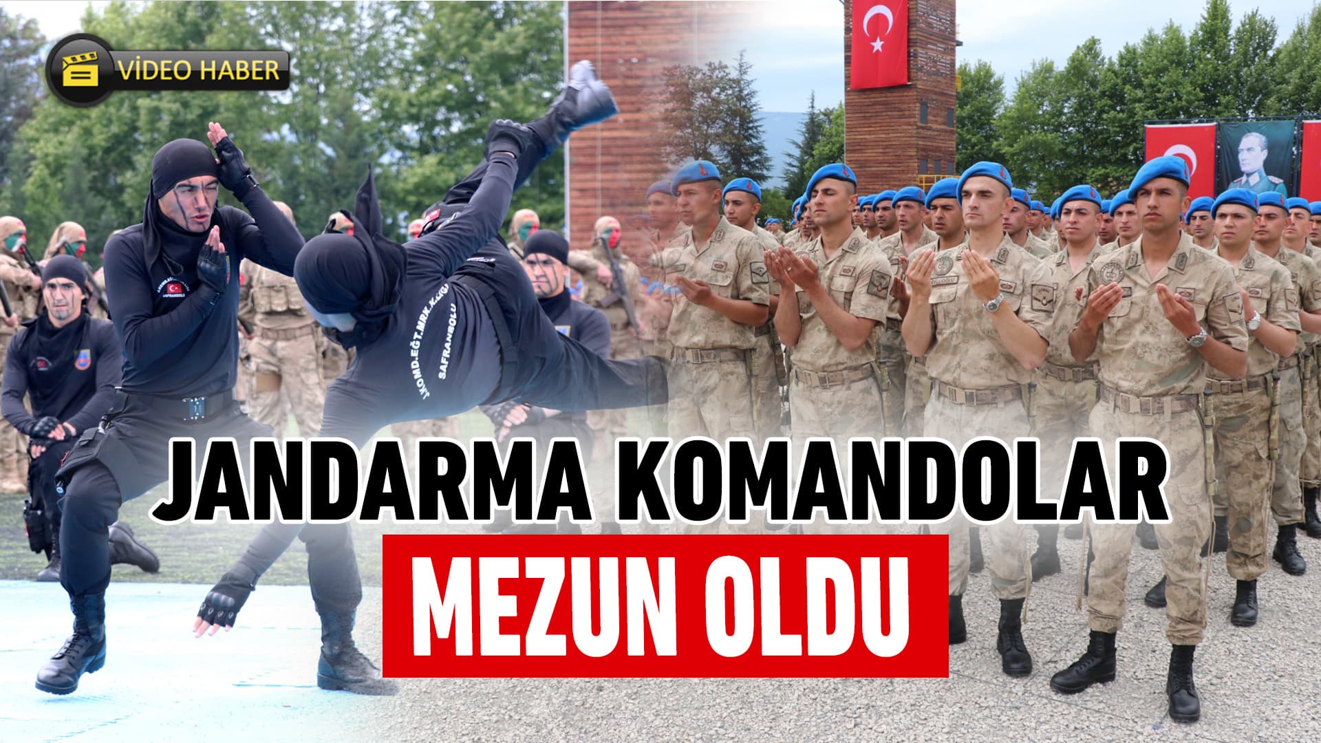 Karabük'te eğitimlerini tamamlayan uzman erbaşlar mezun oldu