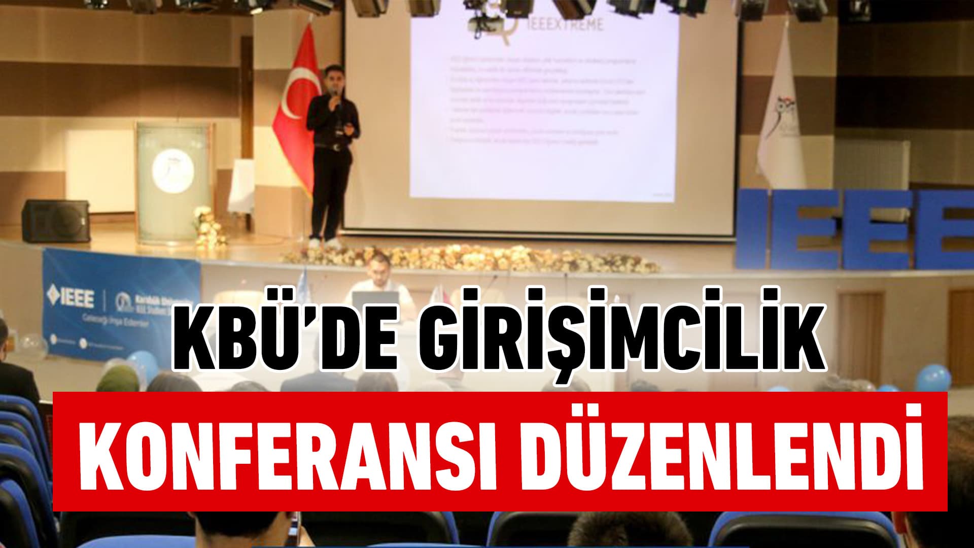 KBÜ’de “Teknopar’24 Girişimcilik Konferansı”