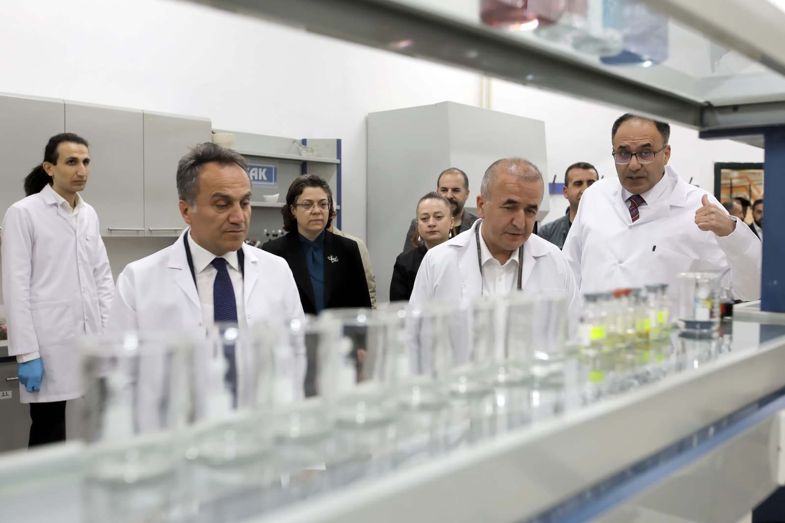 TOGÜ'de kolonya ve sıvı sabun üretimine başlandı