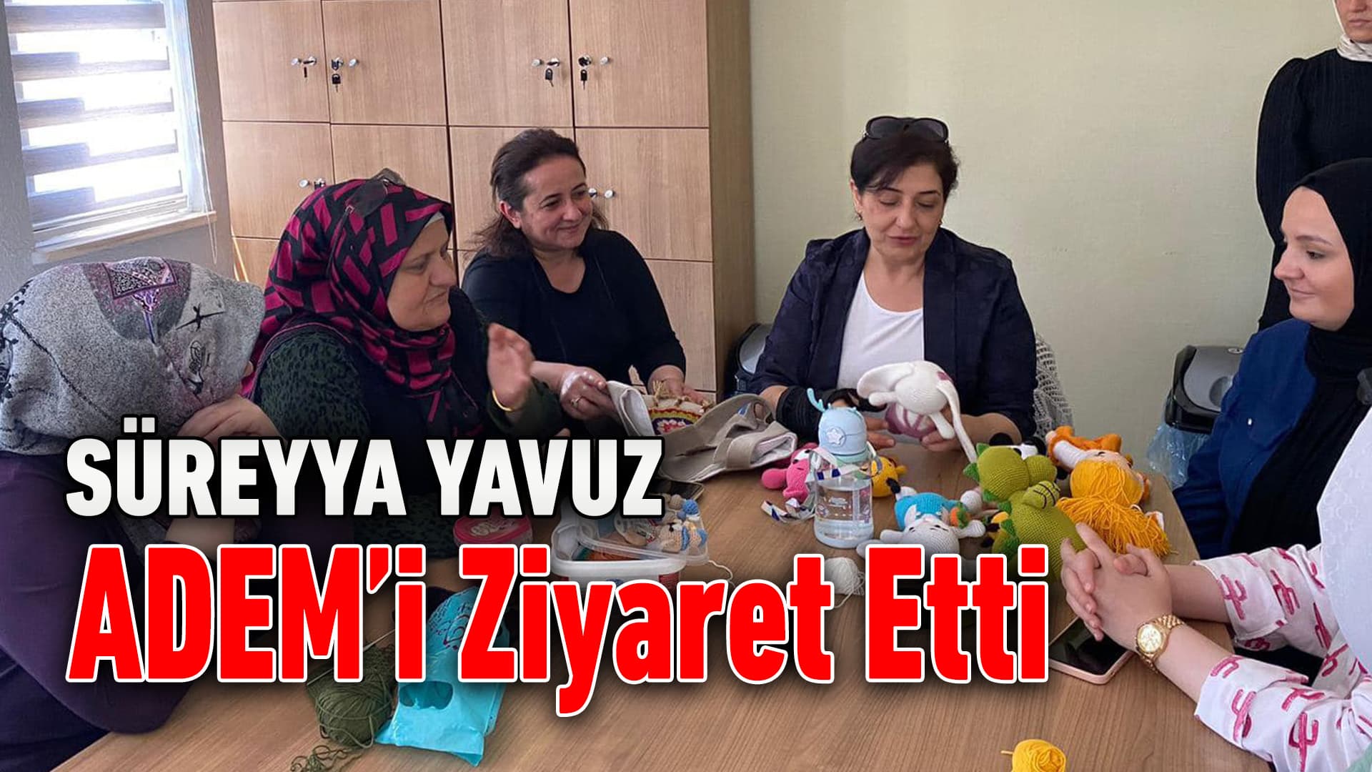 Vali Mustafa Yavuz’un Eşi ADEM’i Ziyaret Etti