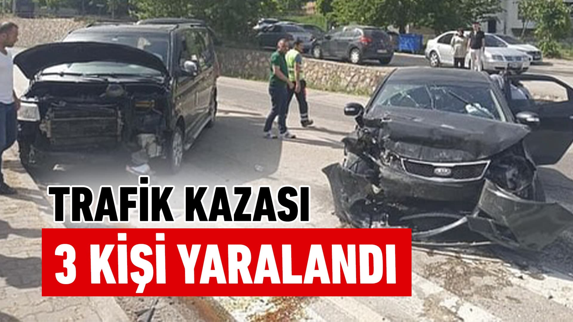 Karabük'te Trafik Kazası: 3 Yaralı