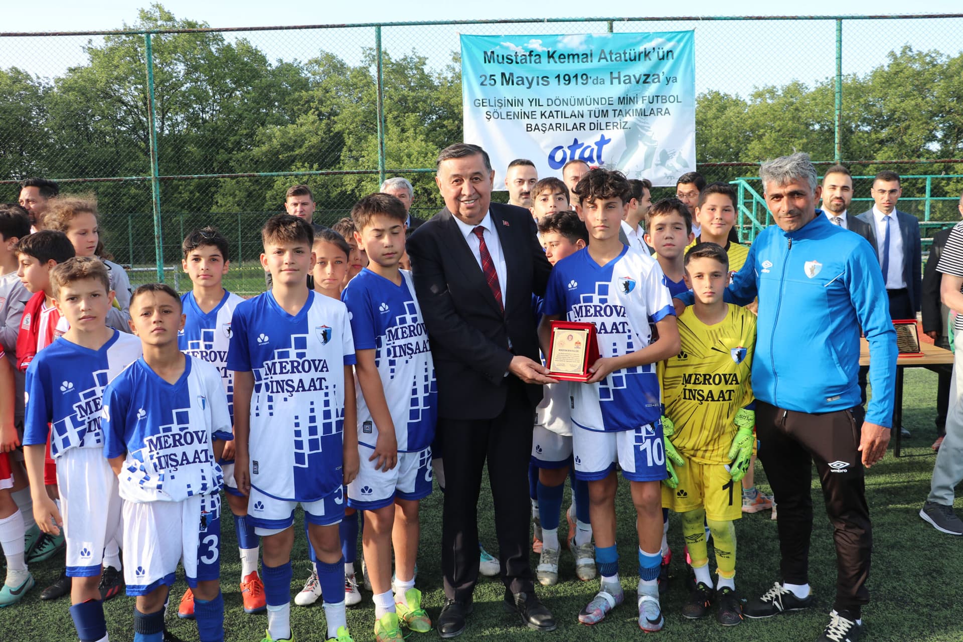 Havza'da futbol şenliği düzenlendi