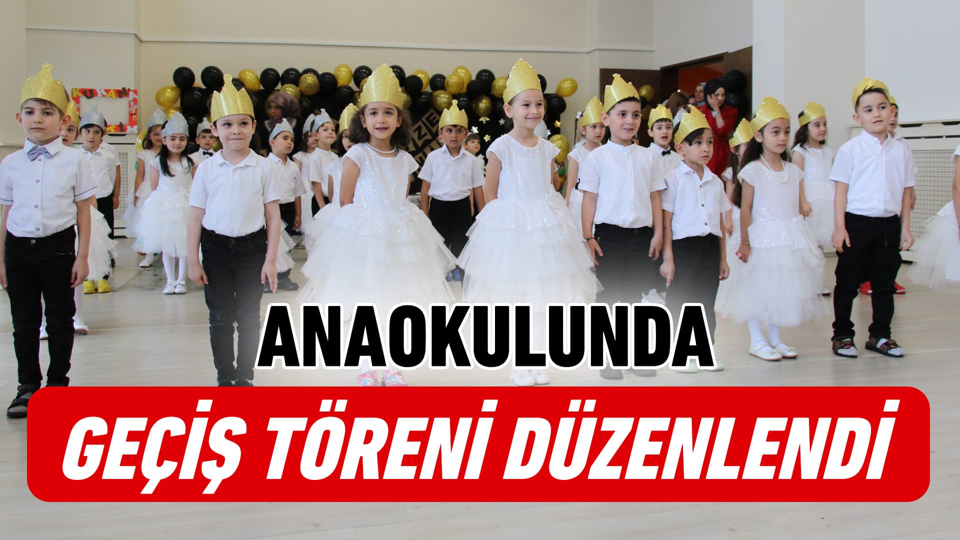 Anaokulunda Kur’an-ı Kerim’e geçiş töreni düzenlendi