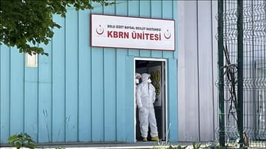 Bolu'da fabrikada amonyak gazından etkilenen 18 işçi hastaneye kaldırıldı