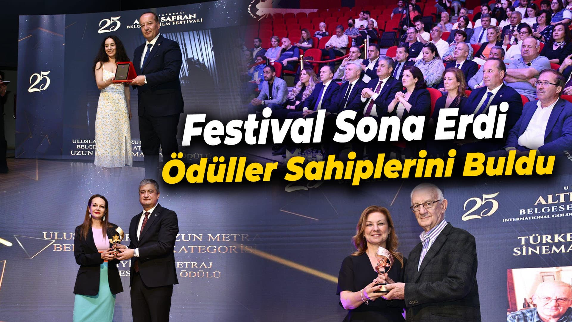 25. Uluslararası Altın Safran Belgesel Film Festivali Ödülleri Sahiplerini Buldu