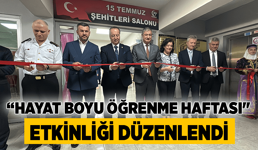 Karabük'te "Hayat Boyu Öğrenme Haftası" etkinliği düzenlendi