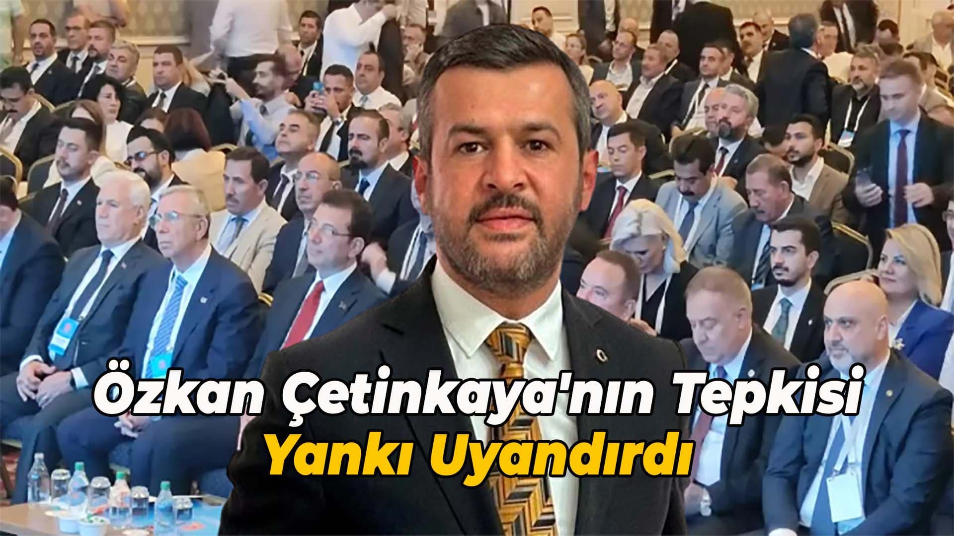 Karabük Belediye Başkanı Özkan Çetinkaya, Ahmet Türk'e Tepki Gösterdi