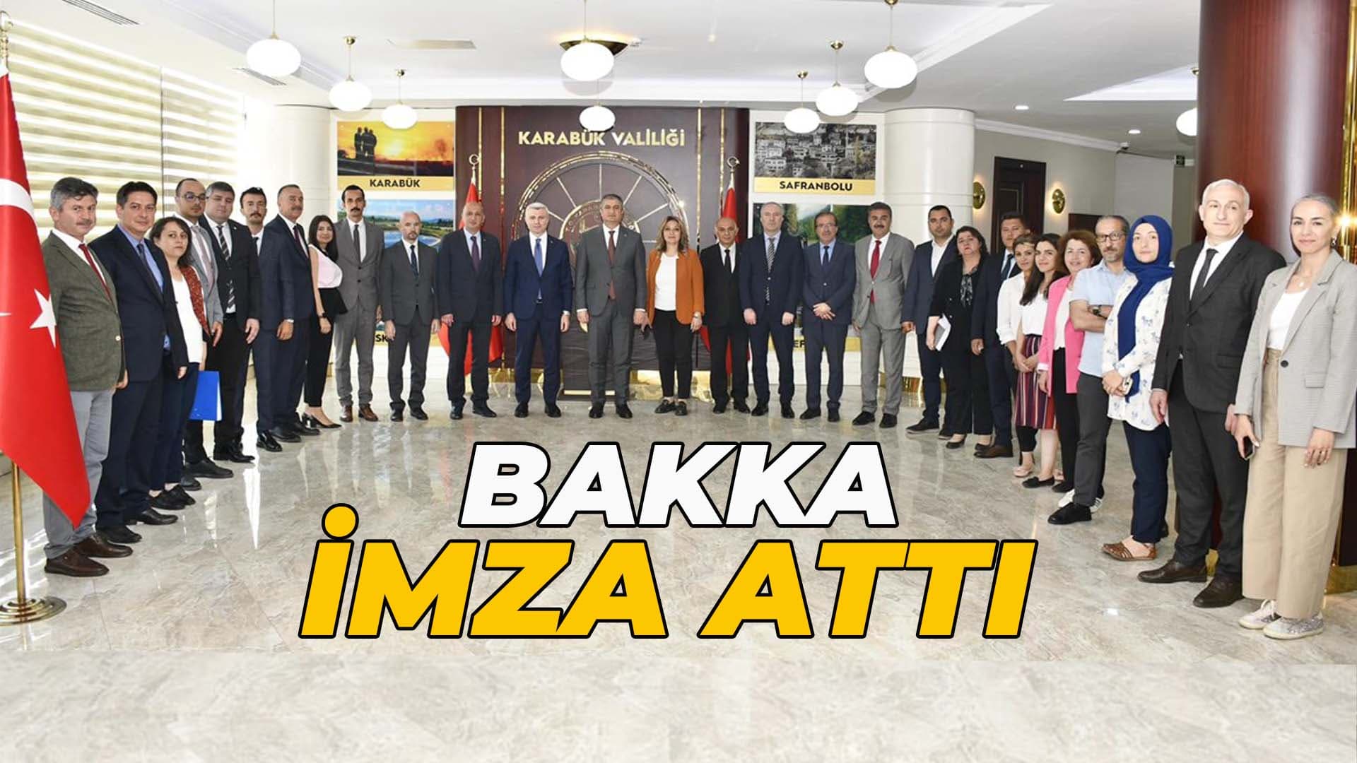 BAKKA Teknik Destek İmza Töreni Gerçekleştirildi