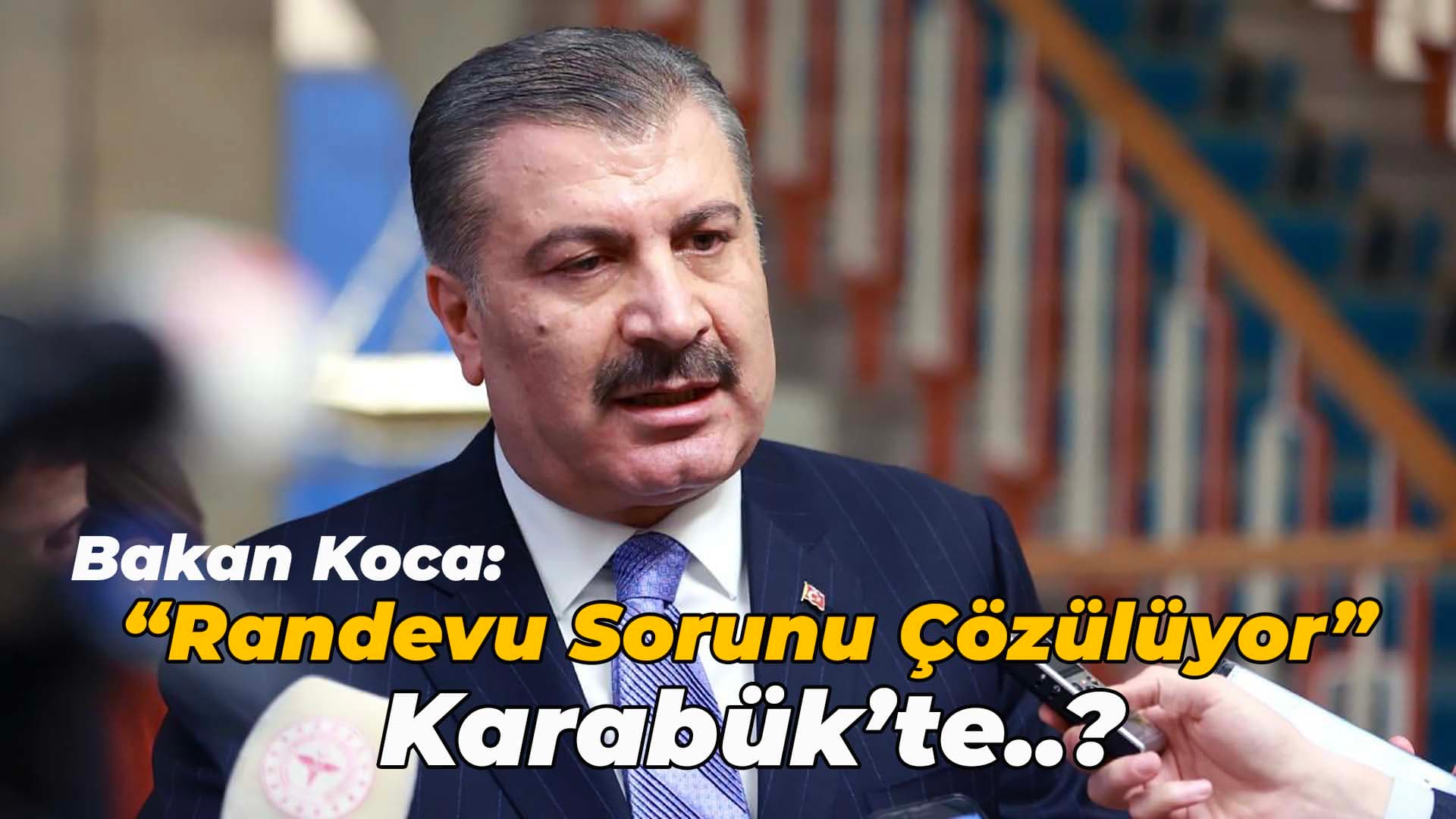 Karabük'te randevu alamayan vatandaşlar var
