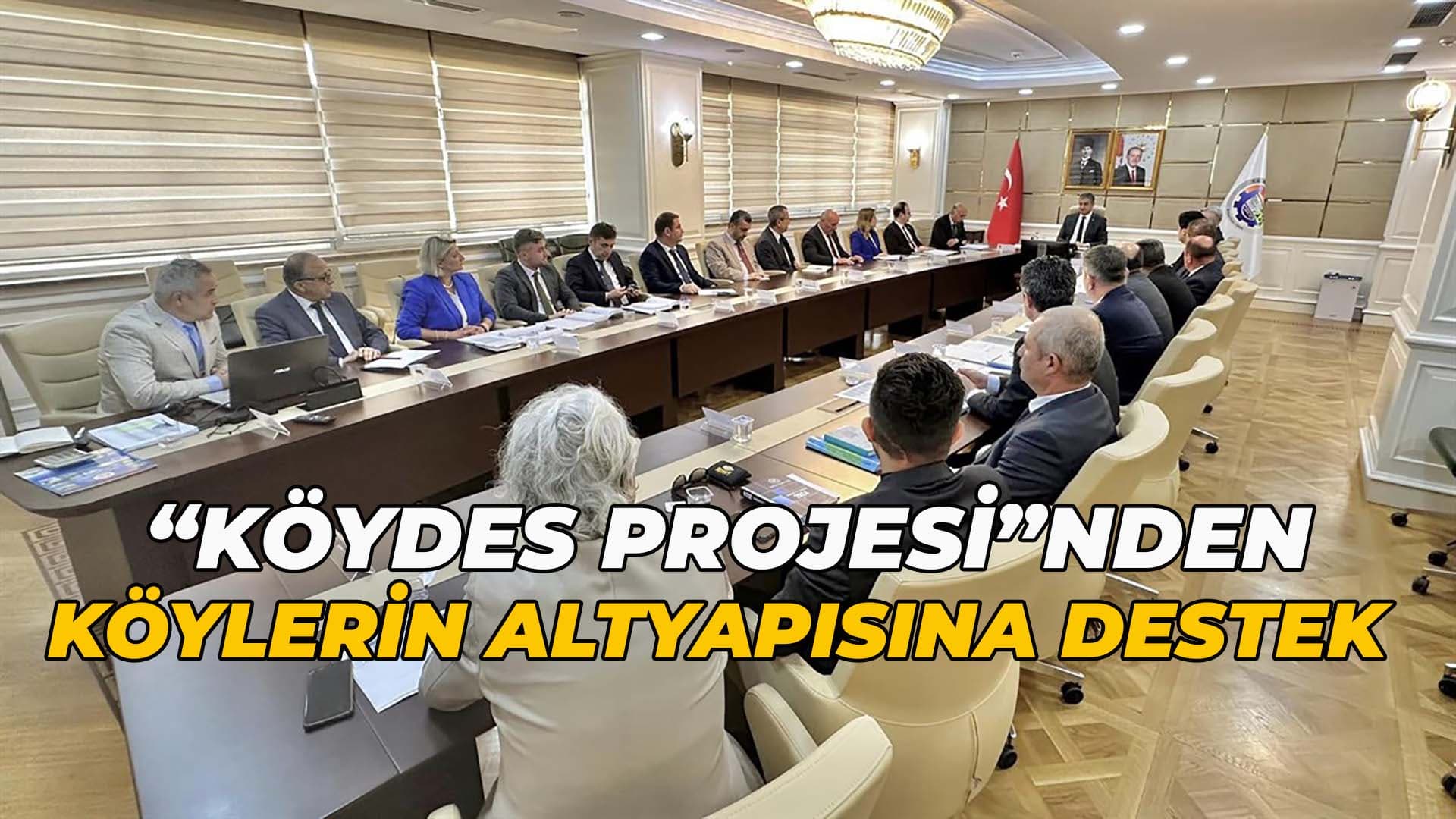 2024 KÖYDES Projesi ile Karabük'te köylerin altyapısı güçlendirilecek