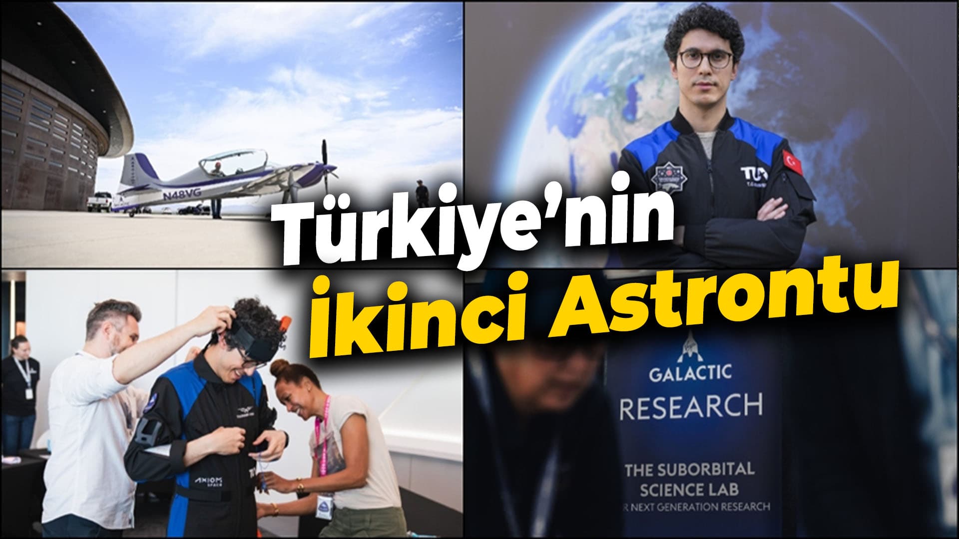 Türkiye'nin İkinci Astronotu Tuva Cihangir Atasever Bugün Uzaya Uçuyor