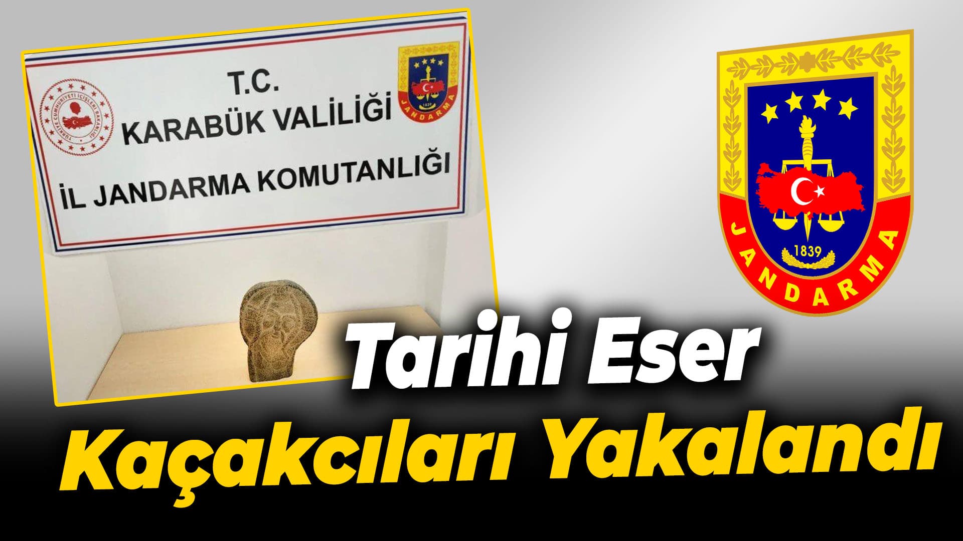 Safranbolu'da tarihi eser kaçakçılığı operasyonunda 2 şüpheli yakalandı