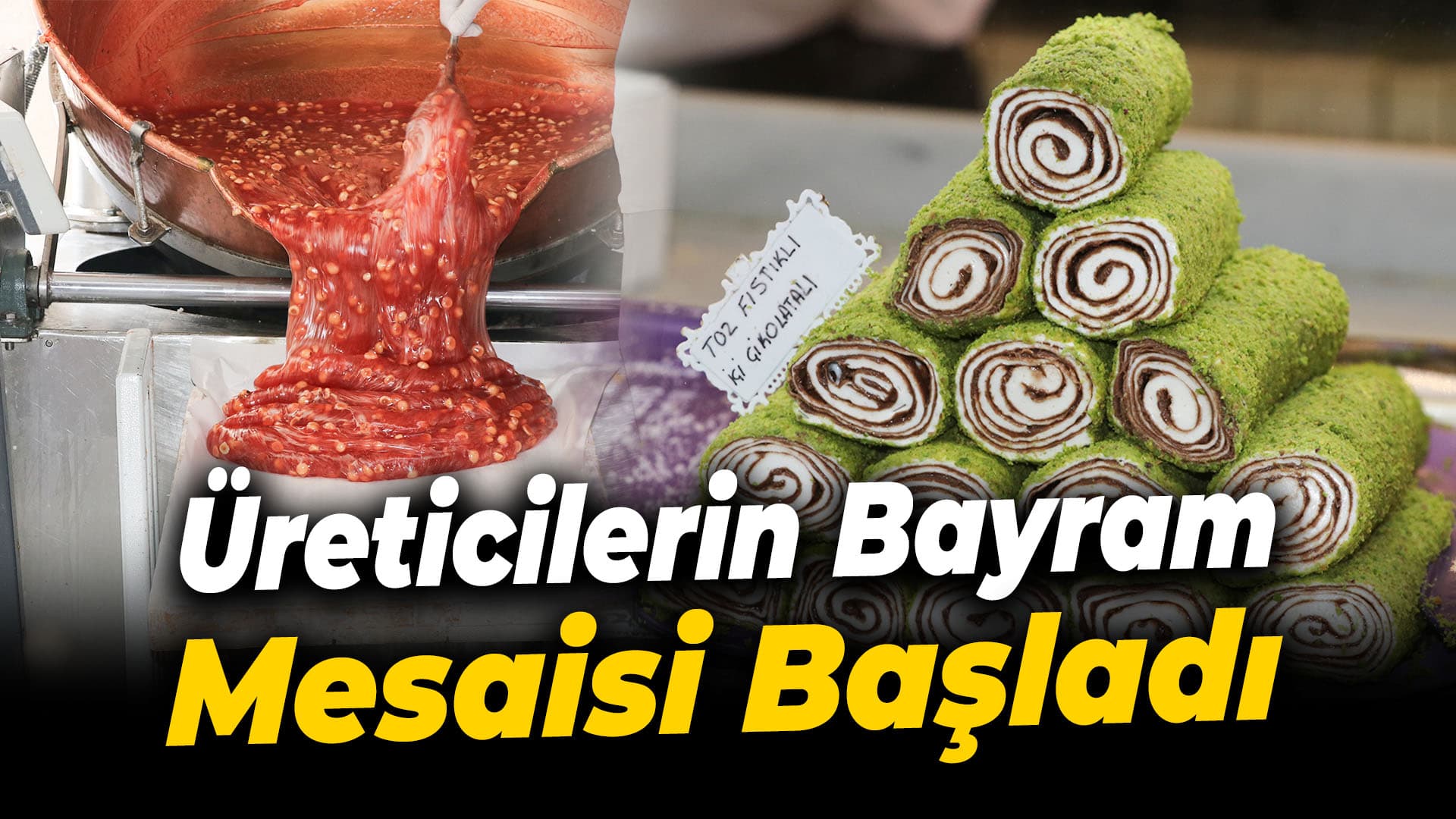 Üreticiler Safranbolu Lokumunda Bayram Mesaisinde