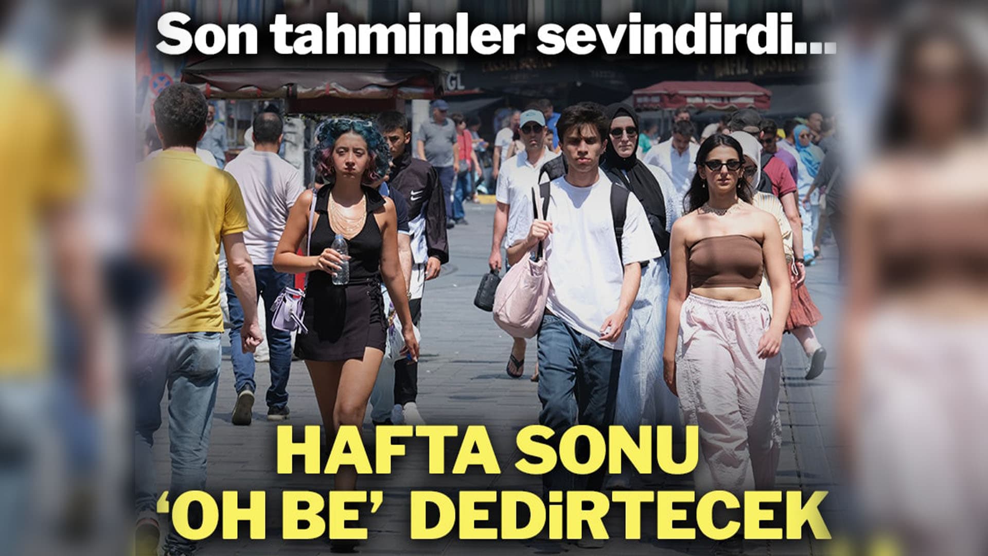 Bunaltıcı sıcaklar ara veriyor