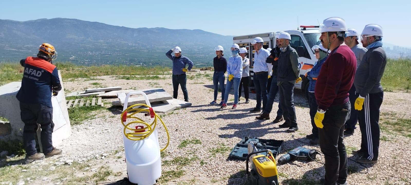 TOGÜ'de afet eğitimlerinin ikincisi yapıldı