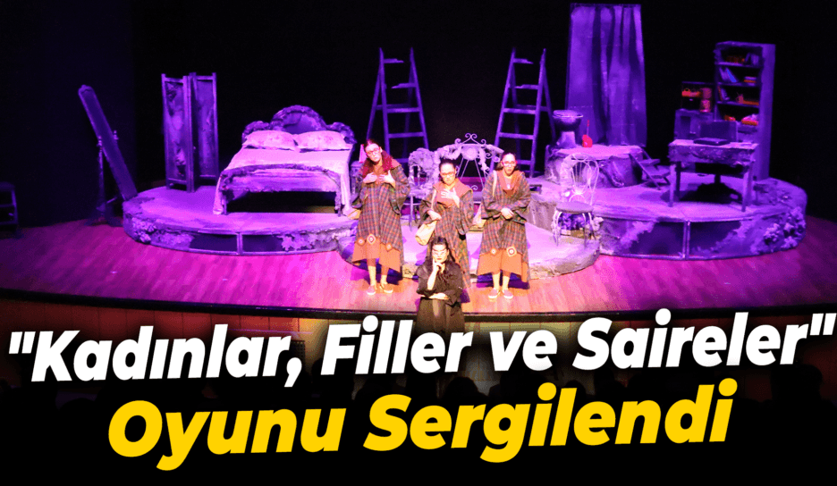 Karabük'te "Kadınlar, Filler ve Saireler" oyunu sahnelendi