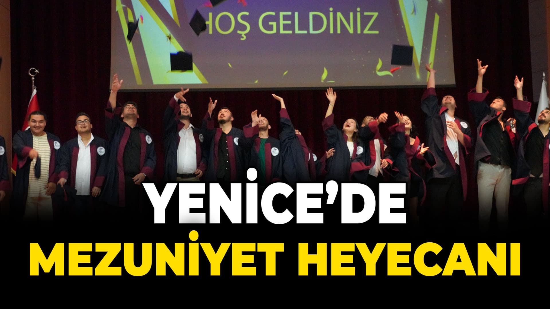 KBÜ Yenice Meslek Yüksekokulunda Mezuniyet Heyecanı