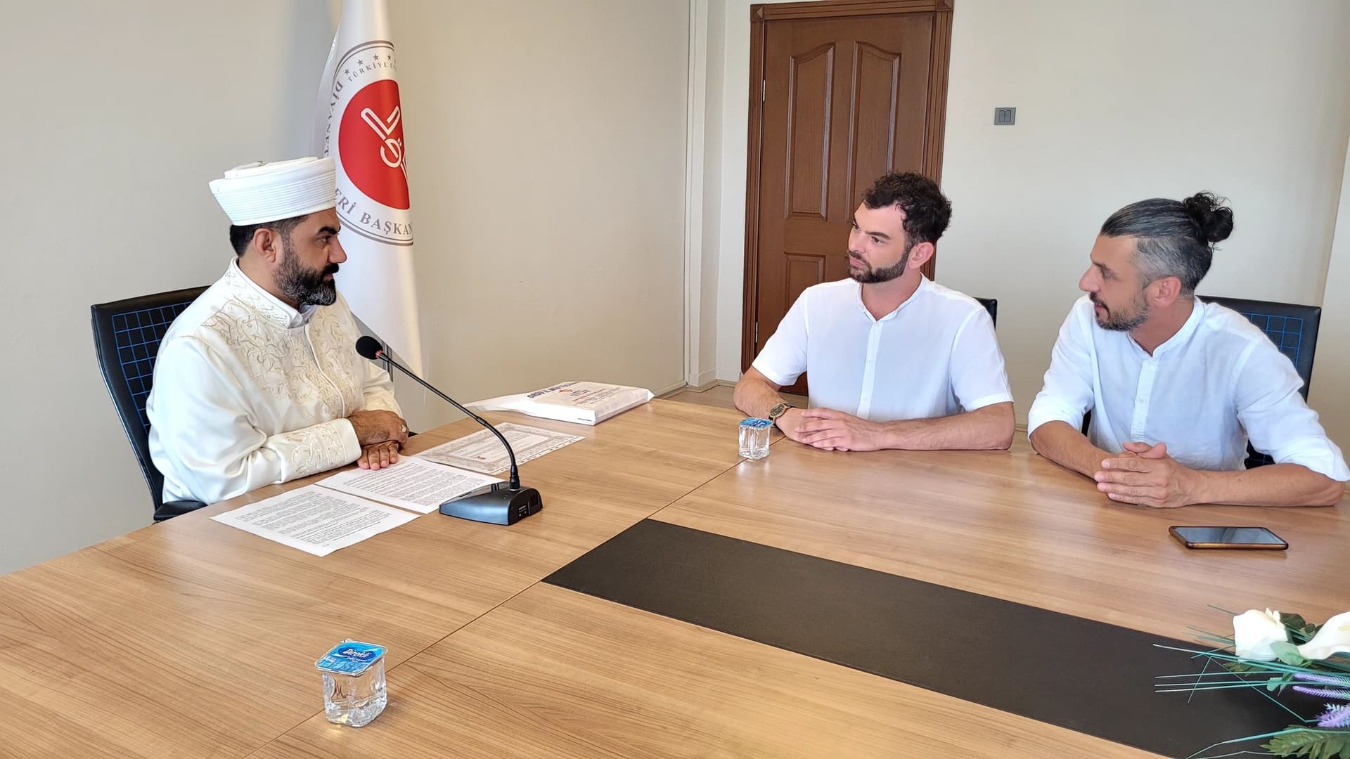 Ordu'ya gezmeye gelen Alman vatandaşı Priamo, Müslüman oldu