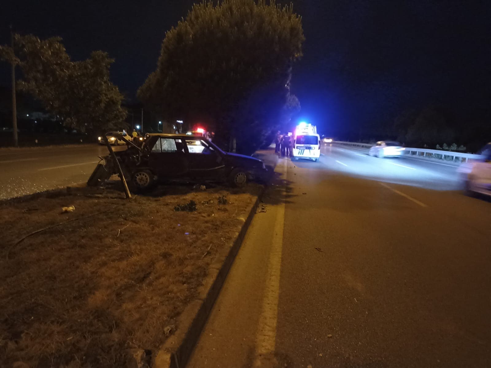 Samsun'da trafik kazasında 5 kişi yaralandı