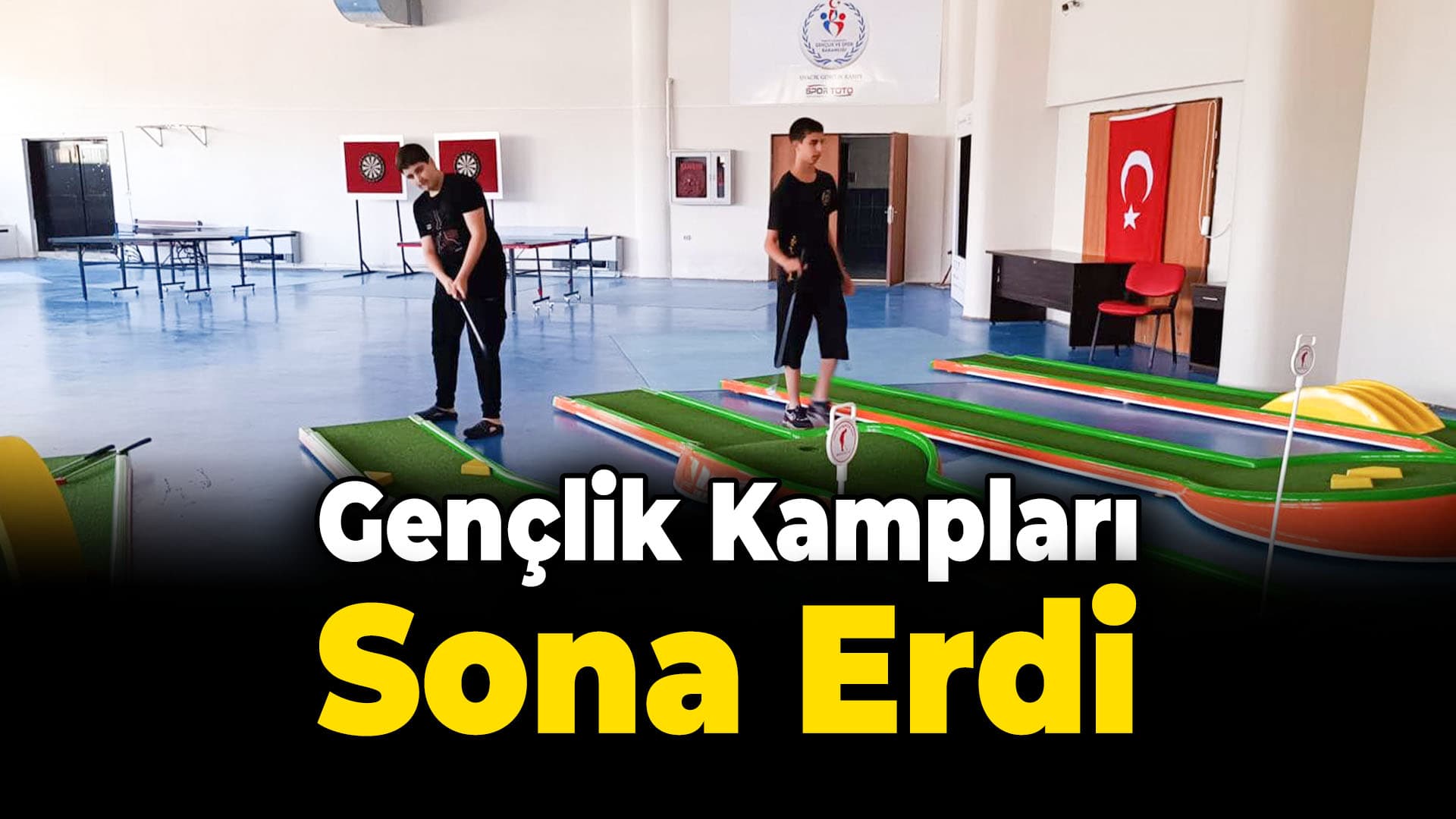 Gençlik kampları sona erdi