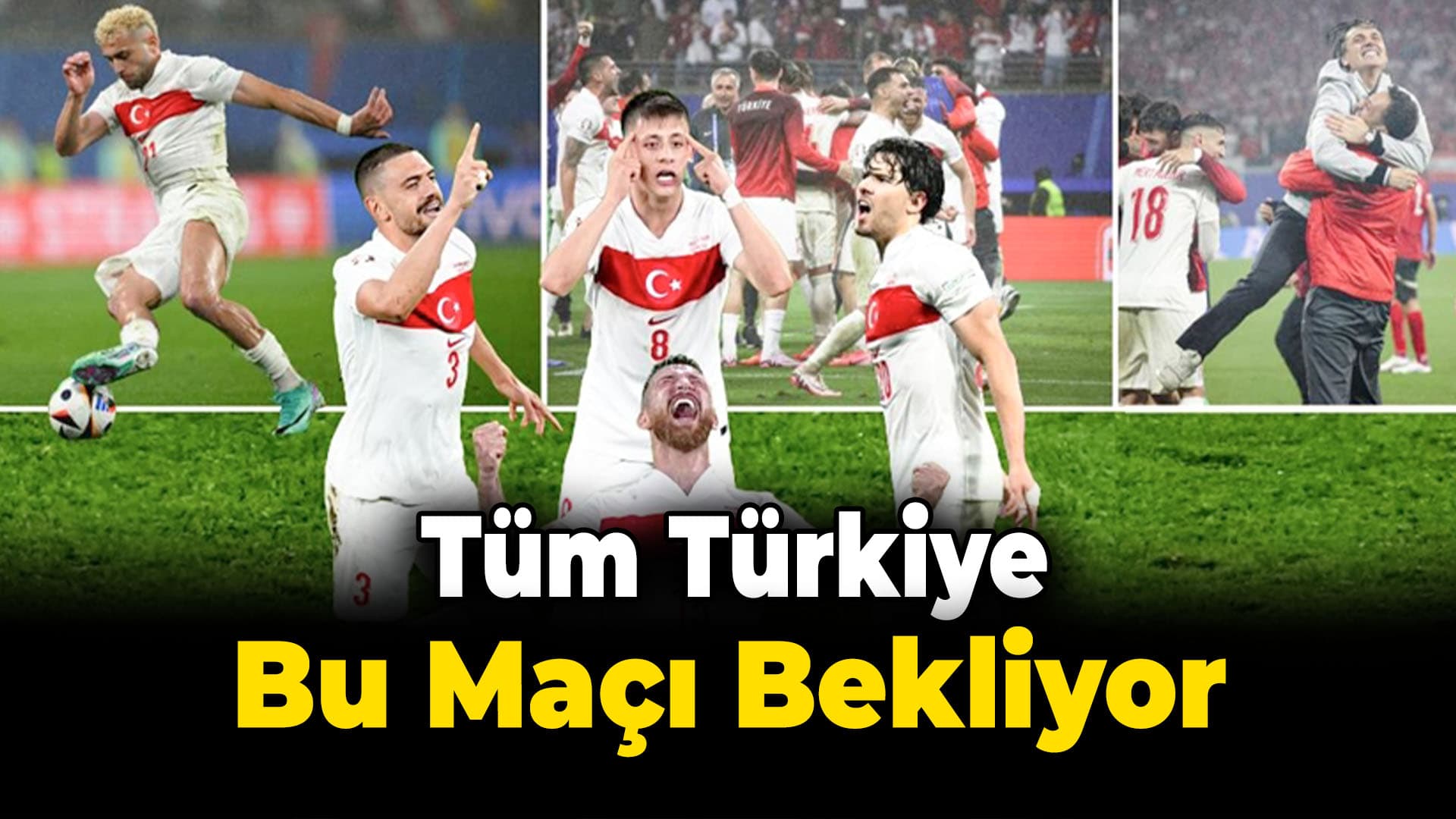 A Milli Futbol Takımı, yarı final için Hollanda karşısında