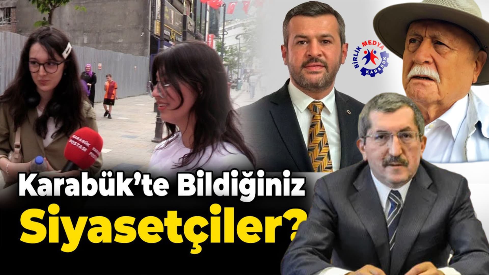 Karabük'teki Siyasetçileri, İş İnsanları ve Kurumları Halka Sorduk