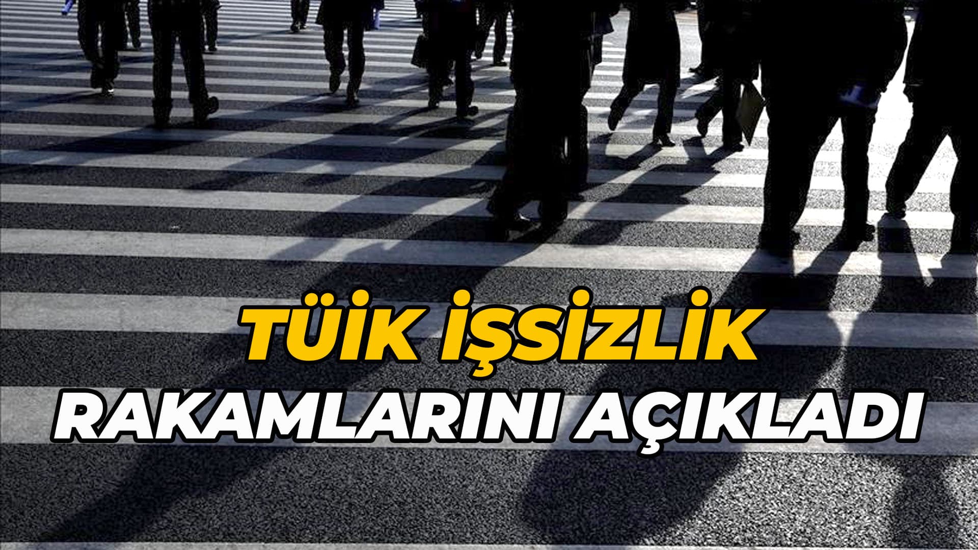 TÜİK'E göre; Türkiye'de 3 milyon 11 bin kişi işsiz