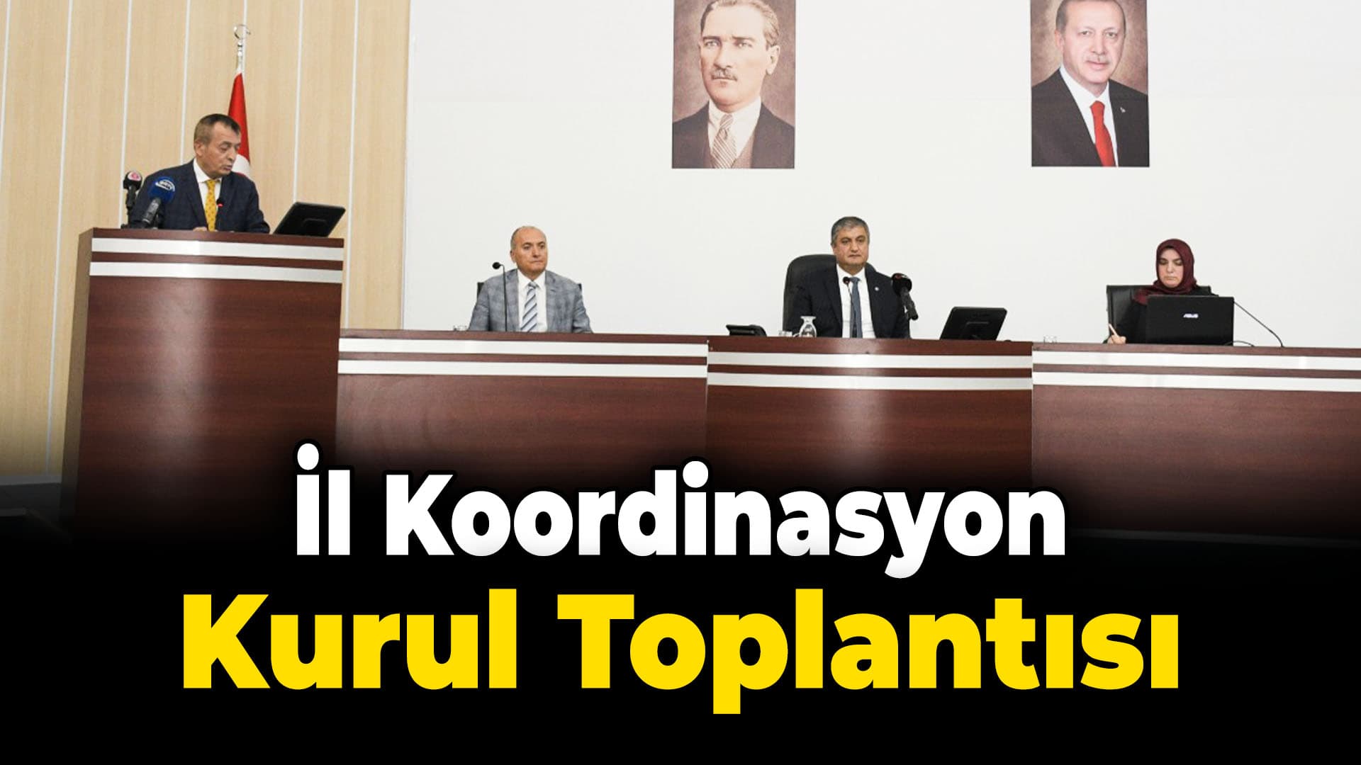 Karabük'te İl Koordinasyon Kurulu Toplantısı yapıldı