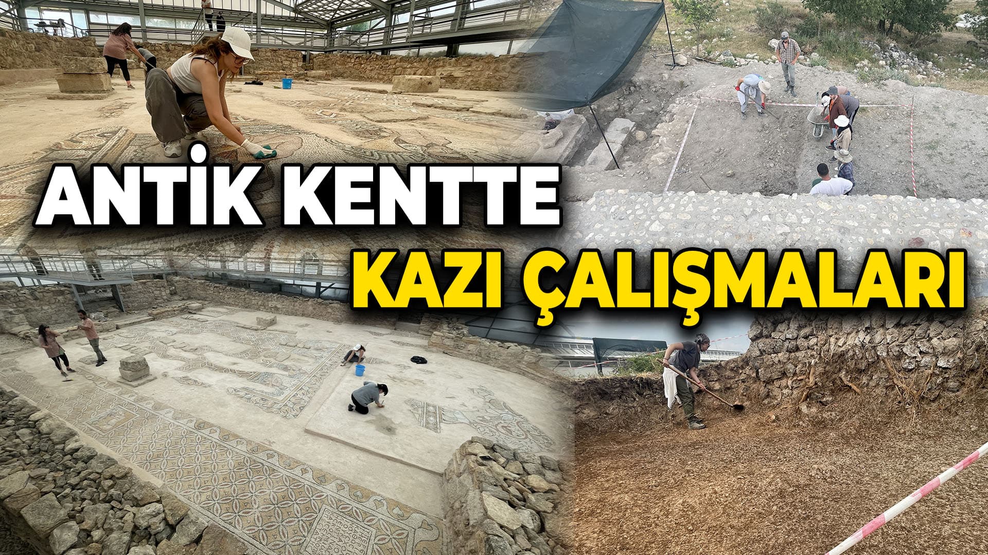 Karabük'teki antik kentte kazı çalışmaları sürüyor