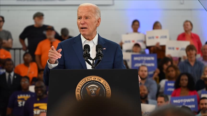 Biden, ABD'de siyasetin çok kızıştığını söyledi