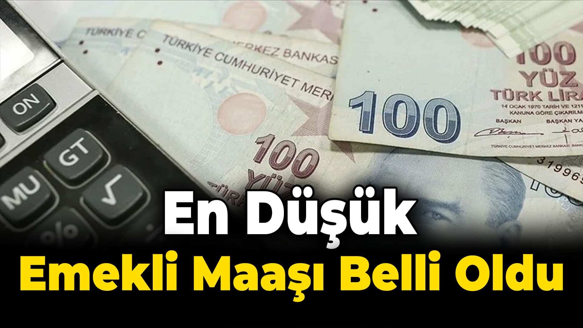 En Düşük Emekli Maaşı 12 Bin 500 TL'ye Yükseltildi