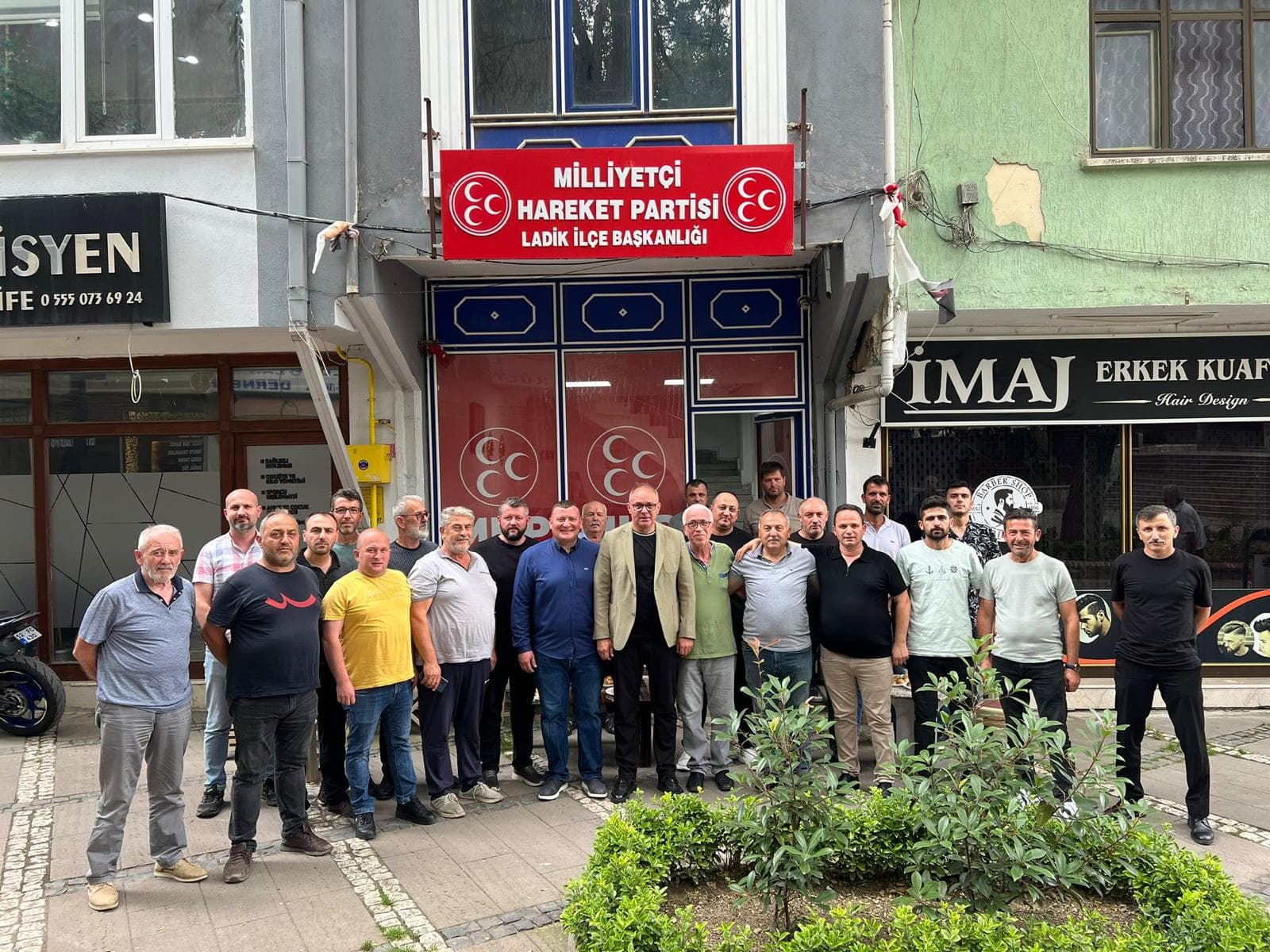 MHP Ladik İlçe Başkanı Gülami Erdoğan görevine başladı