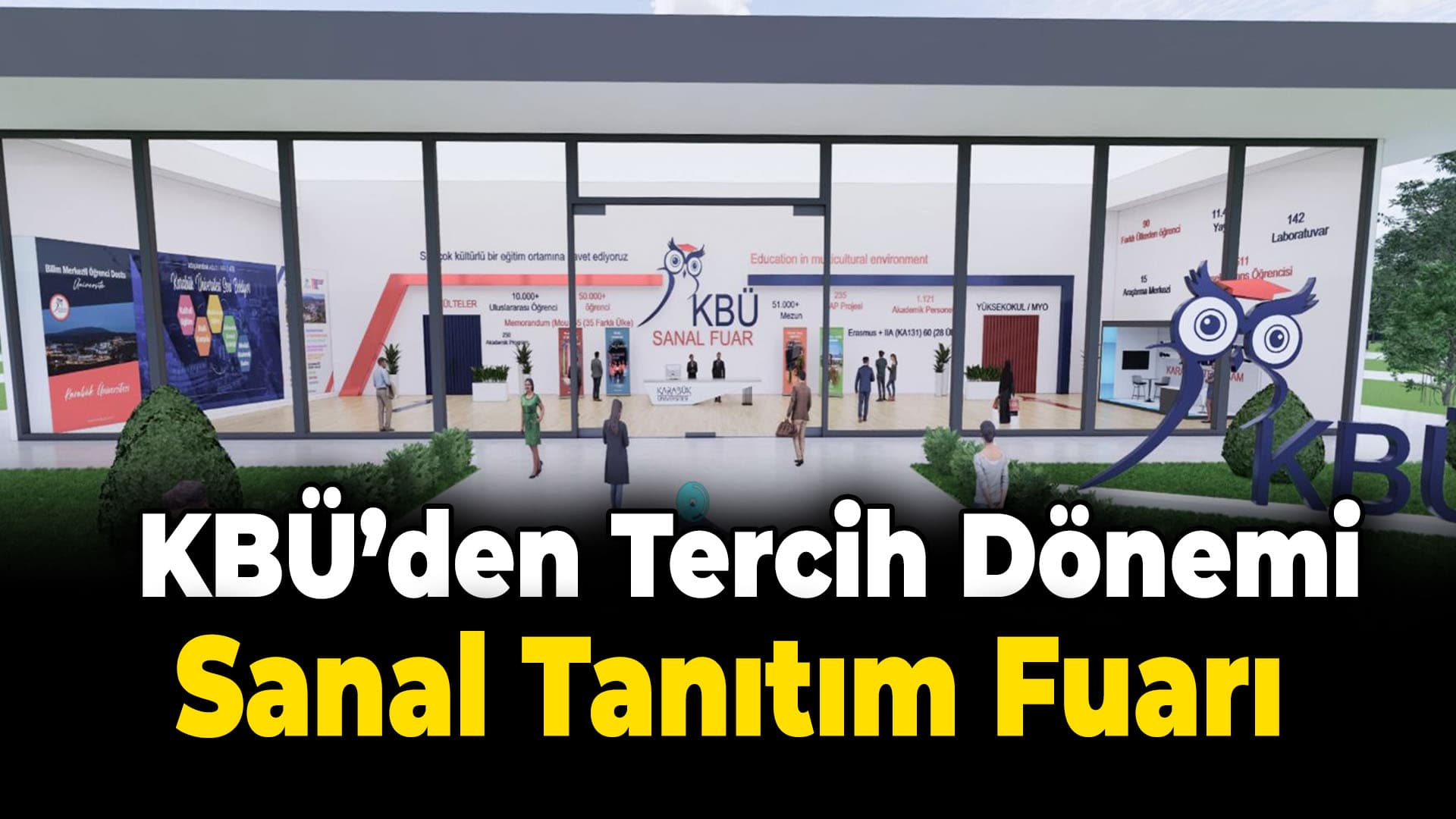 KBÜ’den YKS Tercih Dönemi İçin Sanal Tanıtım Fuarı
