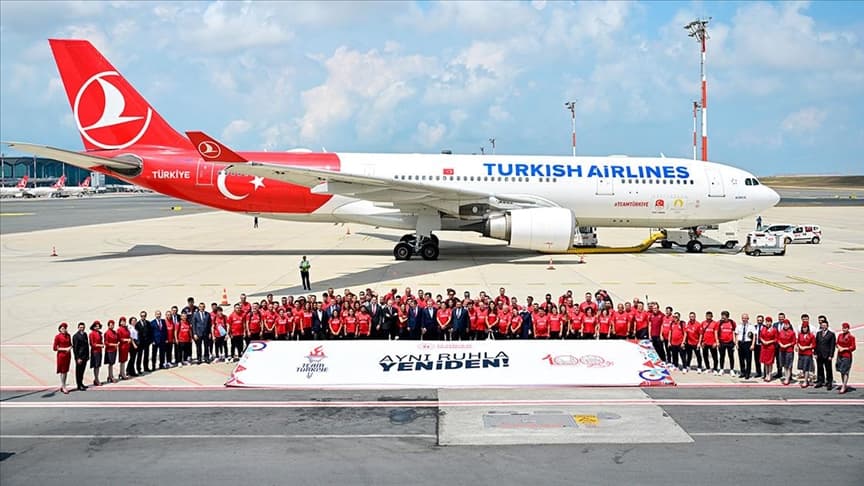 Paris 2024 Yaz Olimpiyatları'na katılacak sporcular uğurlandı