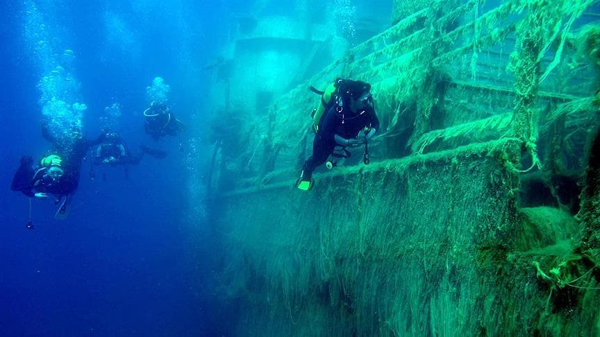 Avustralya'da 55 yıl önce batan yük gemisinin enkazına ulaşıldı