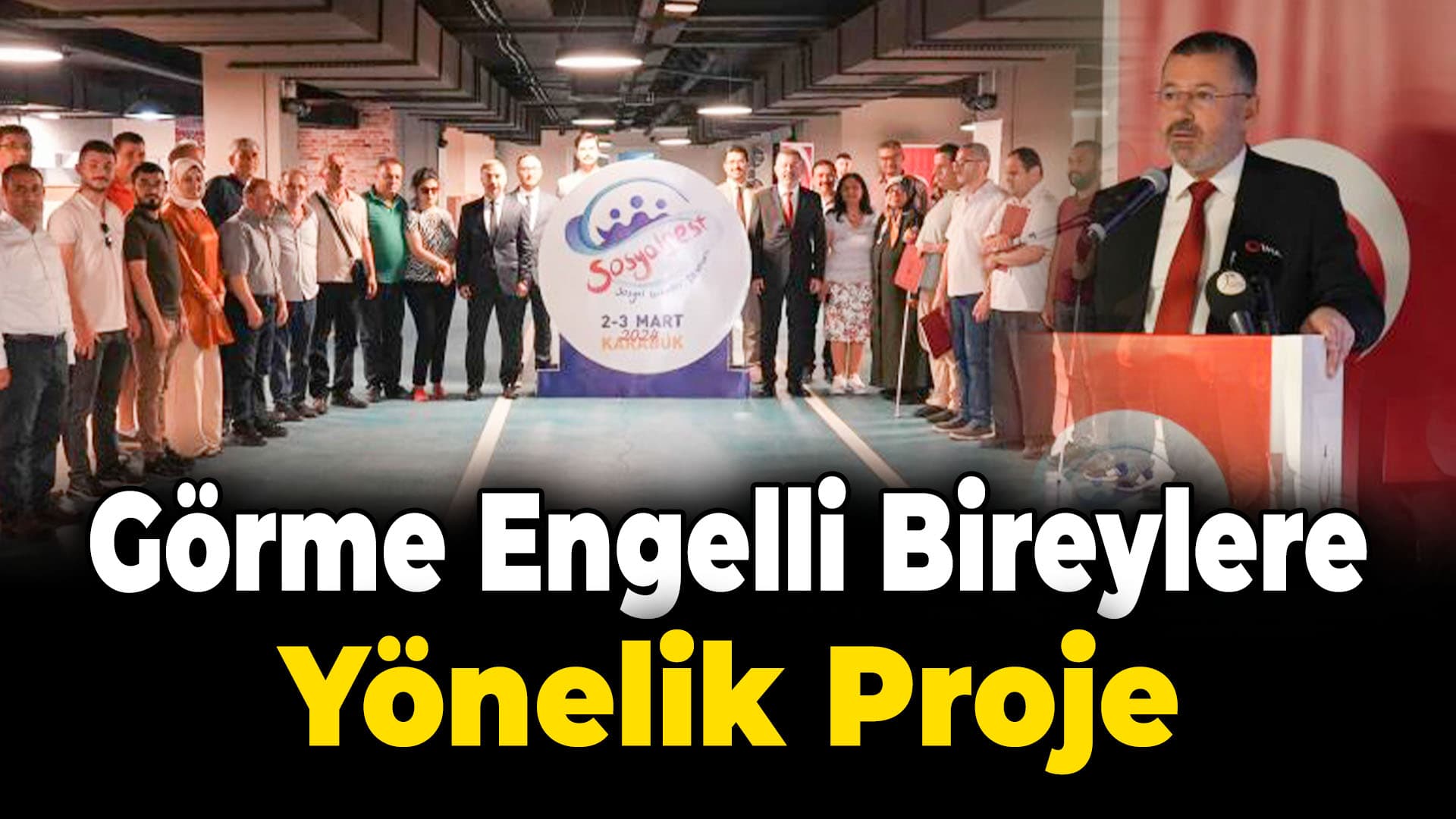 Karabük'te görme engelli bireylere yönelik "Akıl Oyunları Tasarımı" projesi başlatıldı