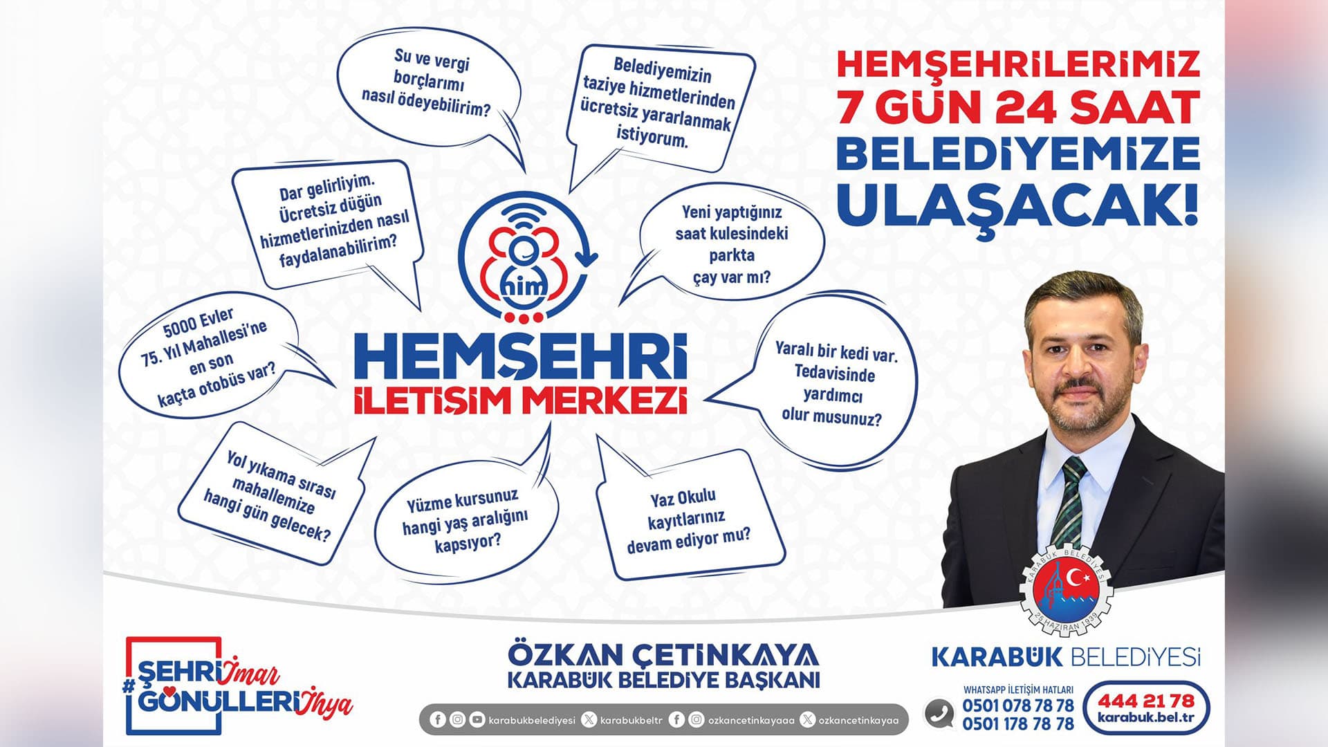 Hemşeri iletişim merkezi kuruldu