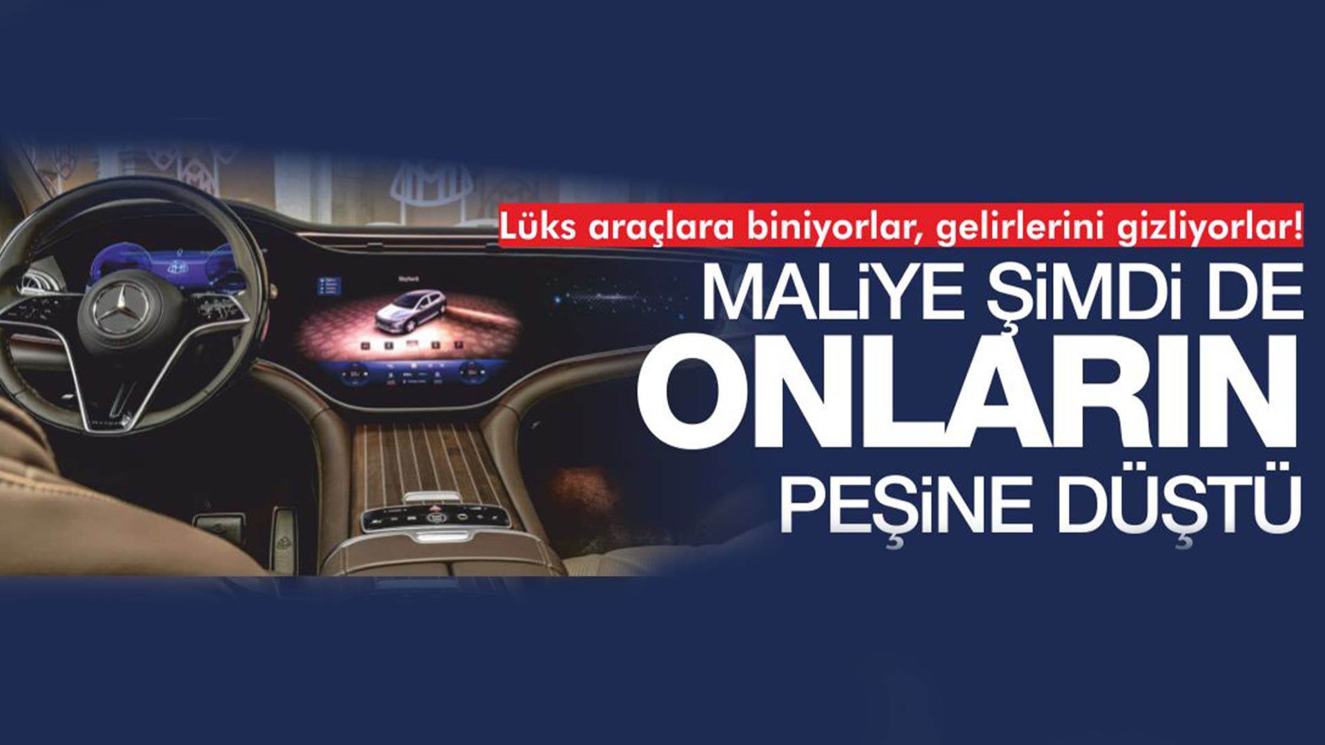 Maliye, lüks araç kullanıp gelirini saklayanların peşine düştü