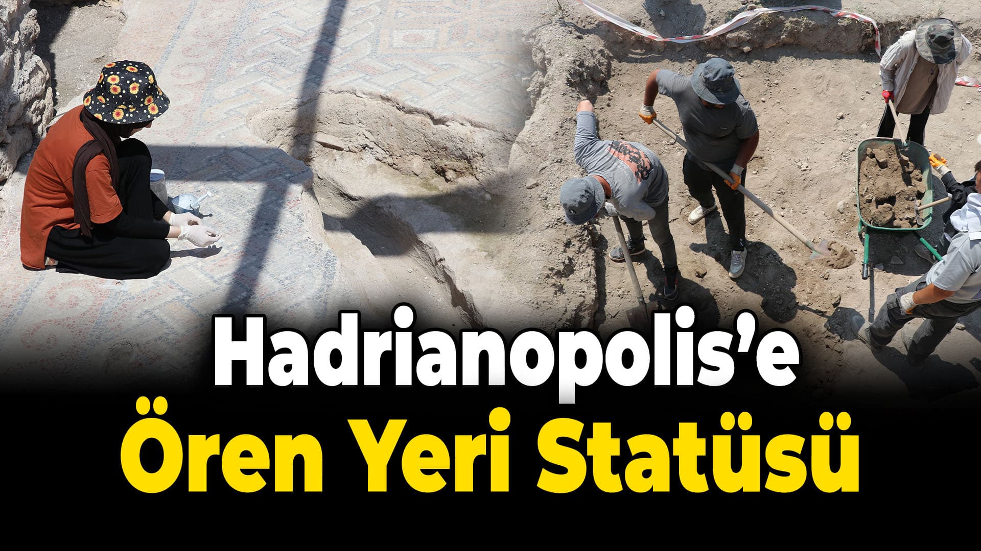 Hadrianopolis Antik Kenti'ne ören yeri statüsü kazandırılması hedefleniyor