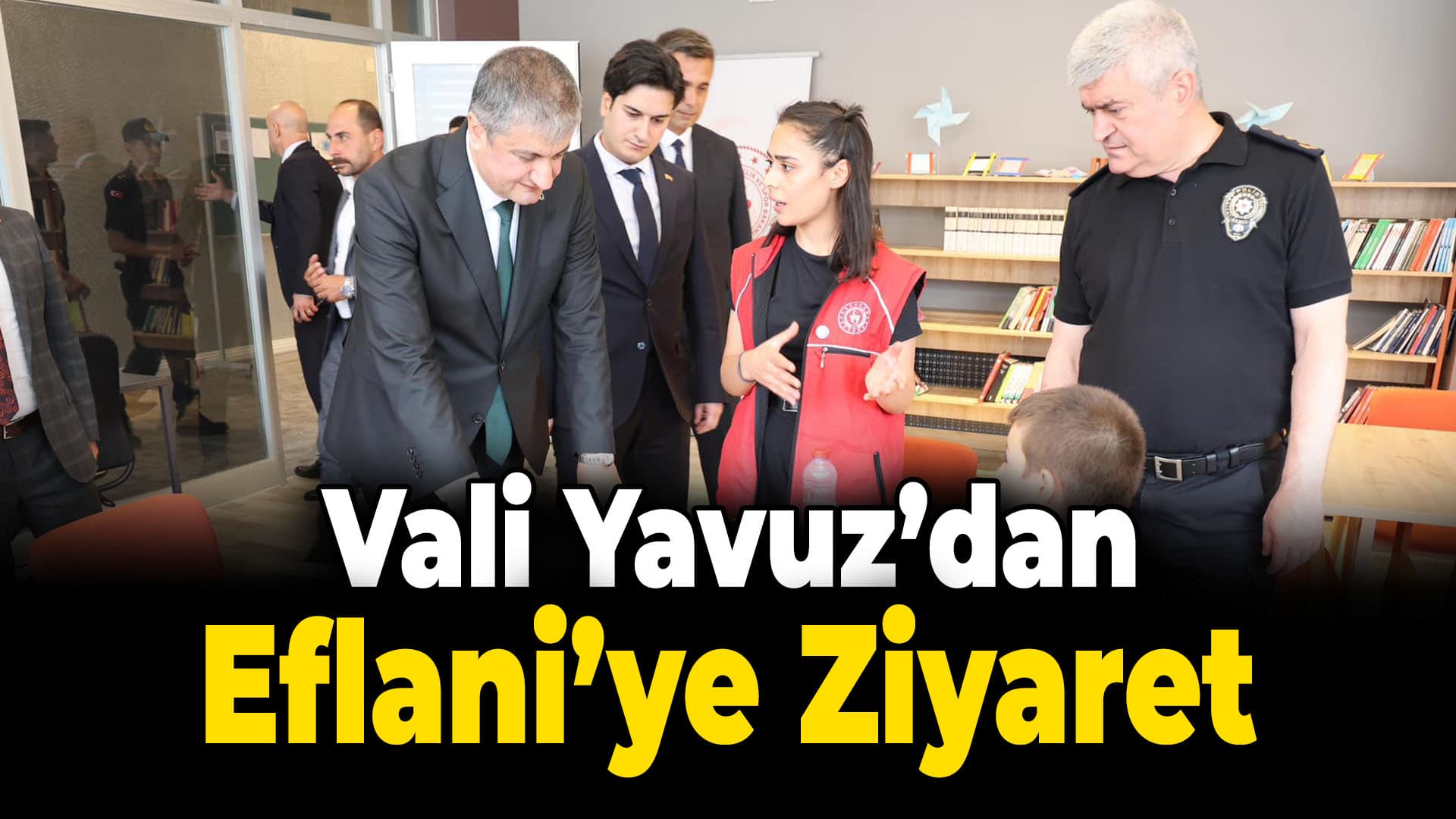Vali Yavuz Eflani Genç Ofisi ziyaret etti