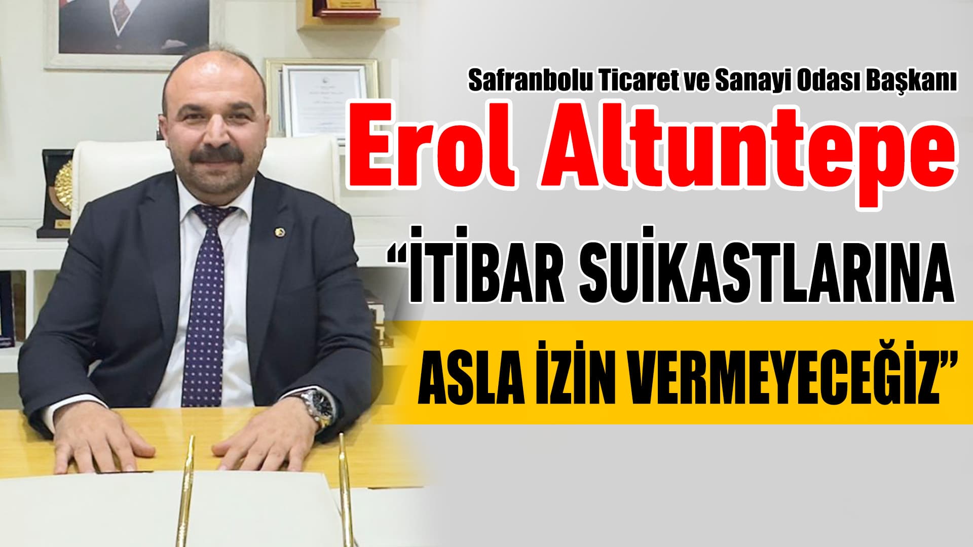 Başkan Altuntepe’den karalama kampanyasına sert tepki
