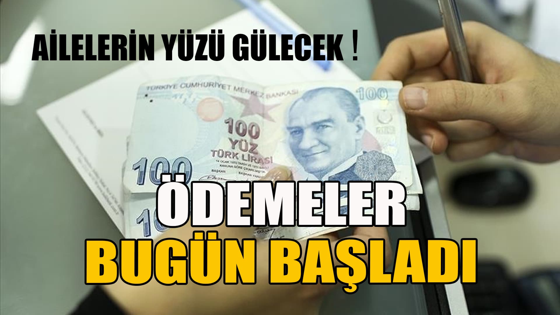Aile Destek Programı ödemeleri bugün yatırılıyor